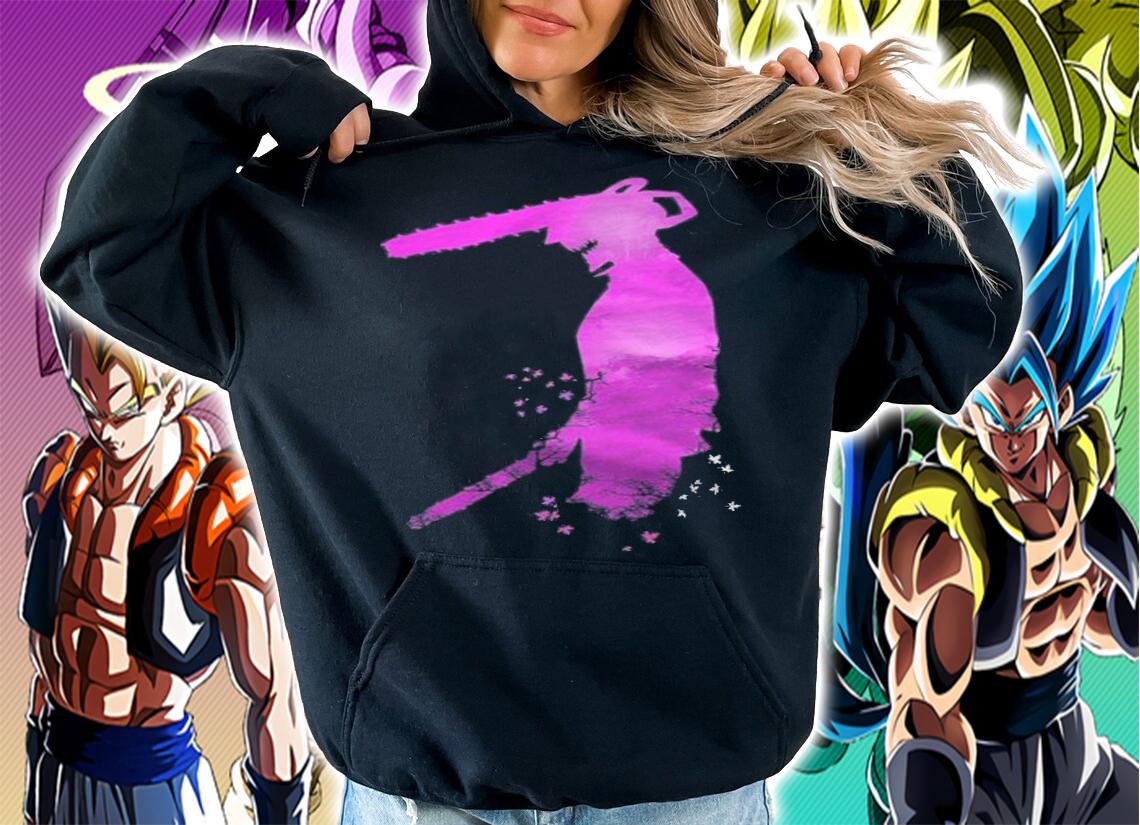 Chainsaw Man Denji character's shadow T-shirt t-shirt hoodie