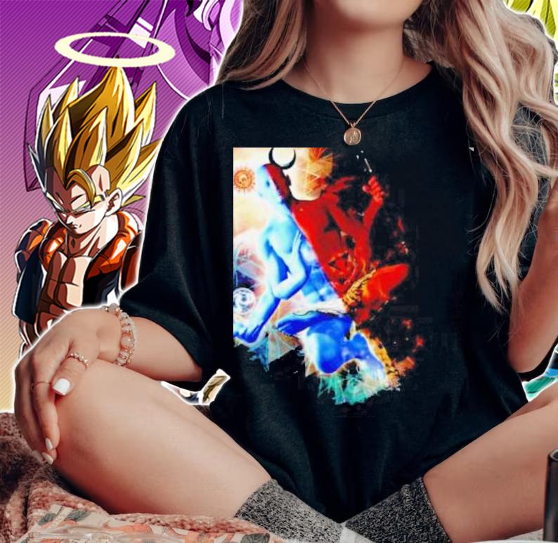 Hippie half Angel and half Devil soul shirt t-shirt woman shirt