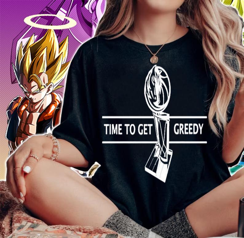 Chuck Cooperstein Mavs Film Room Time To Get Greedy T-Shirt woman shirt