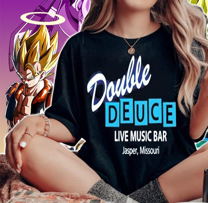 Double Deuce Live Music Bar T-Shirt woman shirt