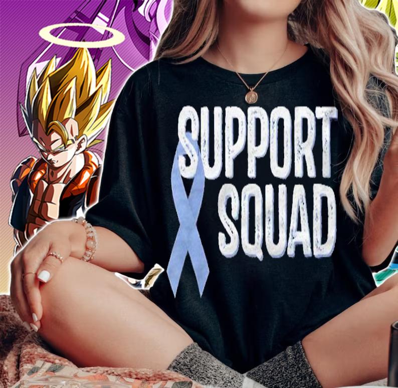 Esophageal Cancer Awareness Support Squad Shirt