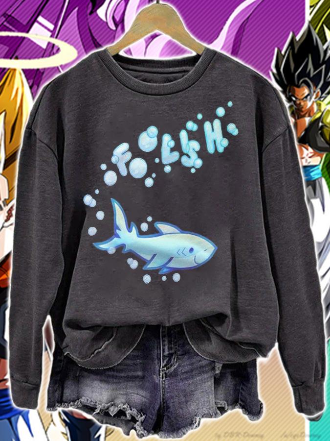 Foolish gamers shark bubbles T-shirt sweatshirt