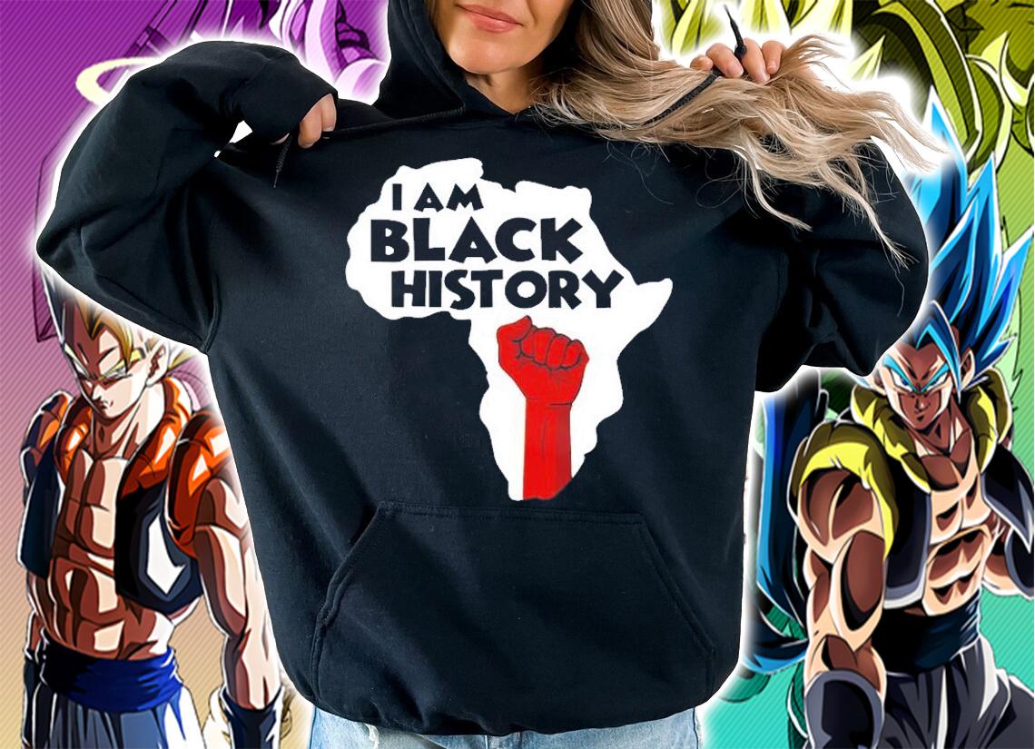 I Am Black History Black History Month Afro American T-Shirt hoodie