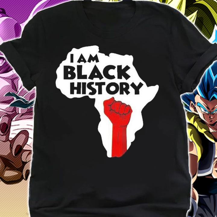 I Am Black History Black History Month Afro American T-Shirt shirt