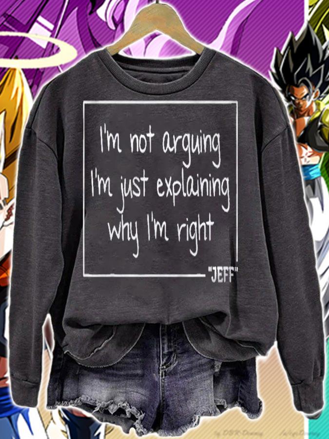 Jeff Saying Funny Personalized Name Gift Idea Shirt sweatshirt