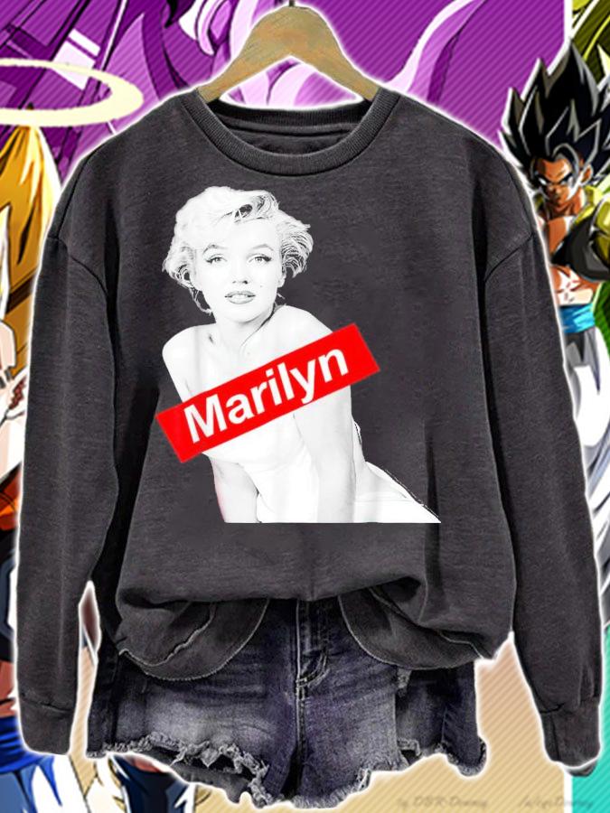 Marilyn Monroe barred posing shirt