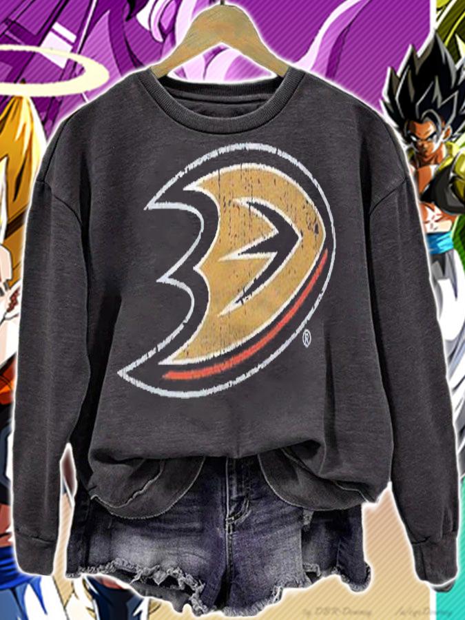 Mens Nhl Anaheim Ducks Team Logo Shirt sweatshirt