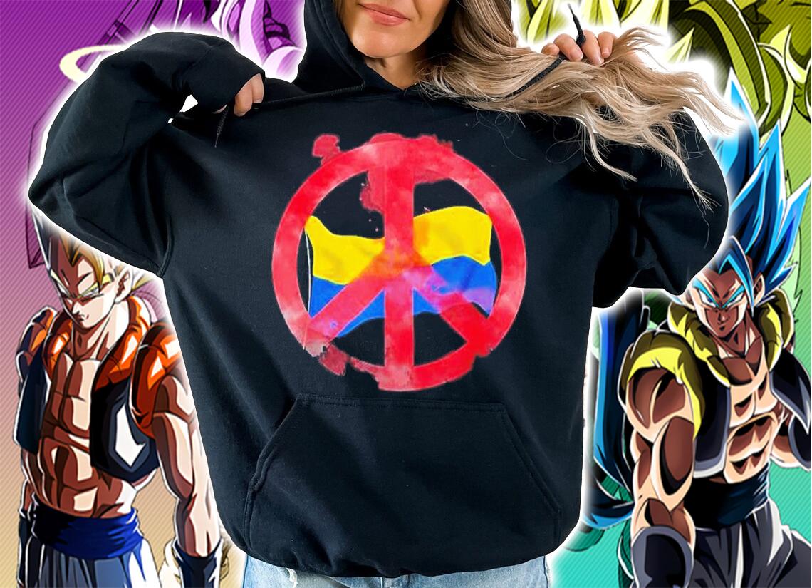 Peace For Ukraine Support Ukraine I Stand With Ukrainian T-Shirt hoodie
