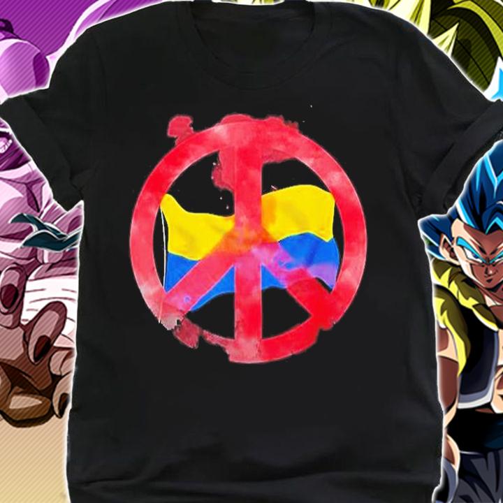 Peace For Ukraine Support Ukraine I Stand With Ukrainian T-Shirt shirt