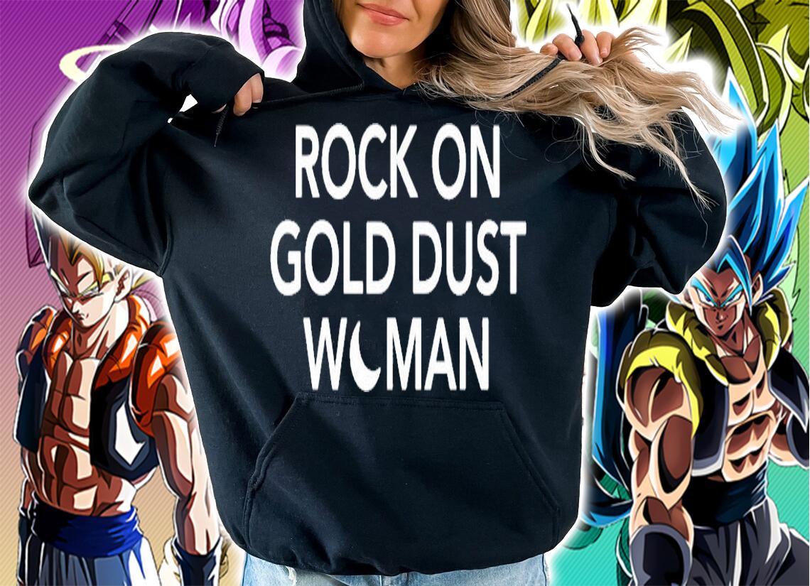 Rock On Gold Dust Woman T-Shirt
