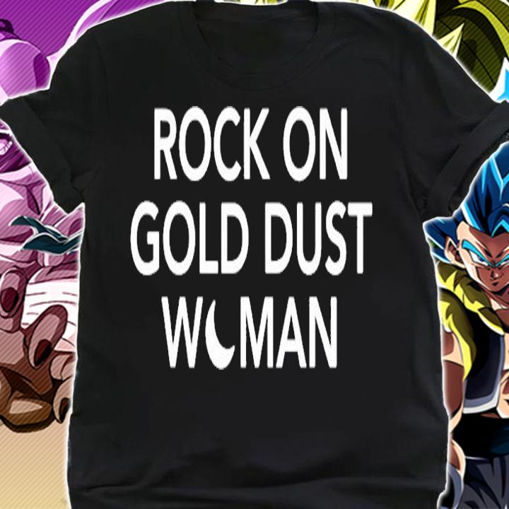 Rock On Gold Dust Woman T-Shirt