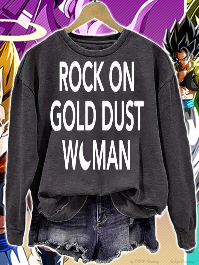 Rock On Gold Dust Woman T-Shirt