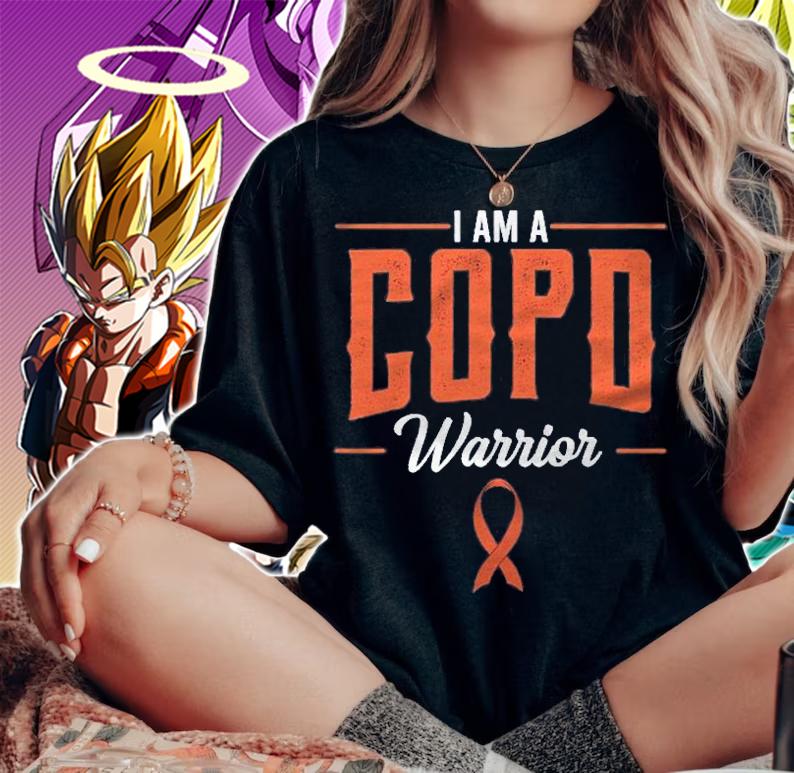 Copd Warrior Pulmonary Lung Disease Emphysema Bronchitis shirt