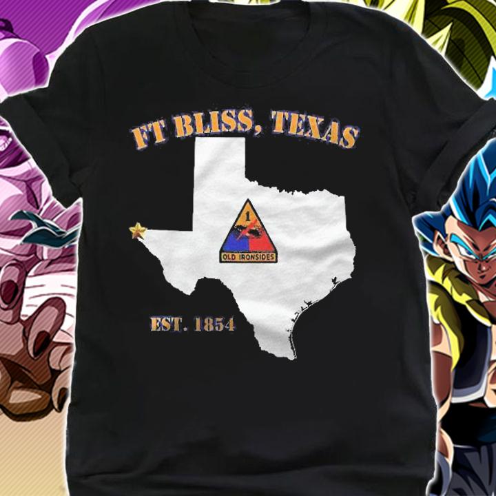 Fort Bliss Tx Military Base 1St Armored Division Design Shirt shirt