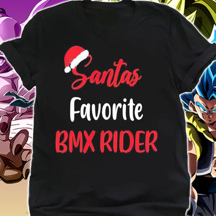 Santa's Favorite Bmx Rider Christmas shirt shirt