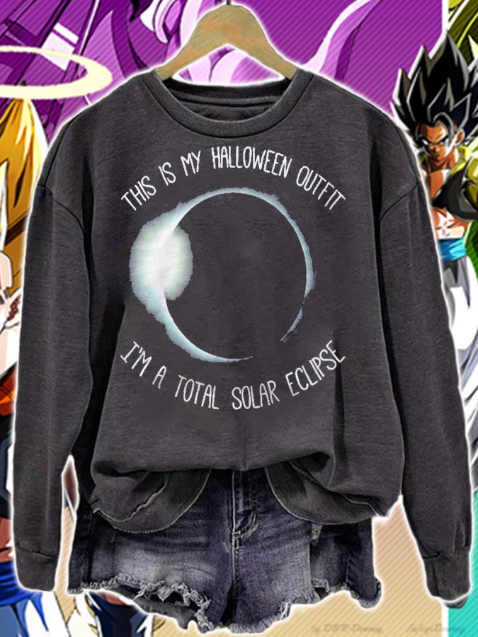 Solar Eclipse Halloween Costume Solar Eclipse Wear Shirt sweatshirt