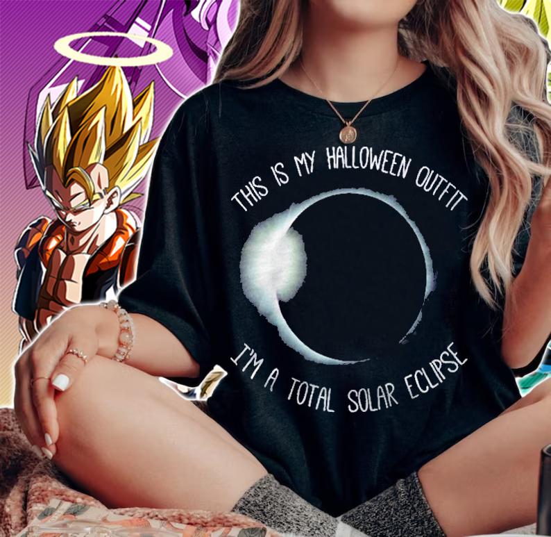 Solar Eclipse Halloween Costume Solar Eclipse Wear Shirt woman shirt