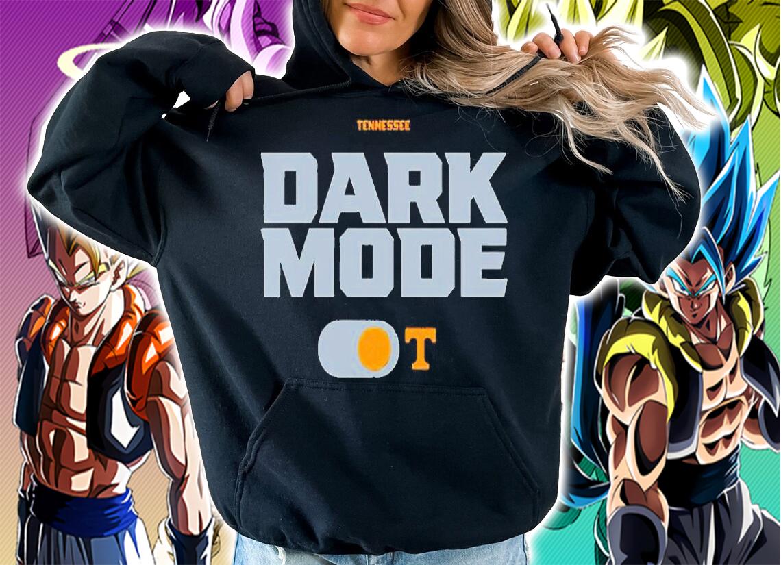 Tennessee Vols football dark mode T-shirt hoodie