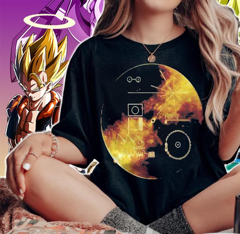 Voyager Golden Record Nasa Voyager Spacecraft Space shirt