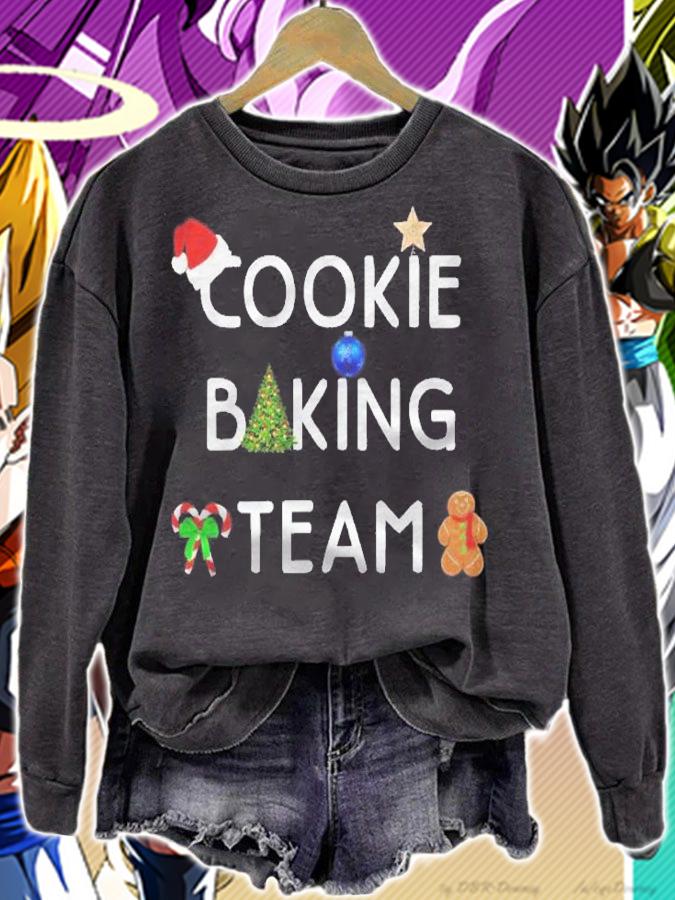 Christmas Holiday Baking Team Novelty Baker Shirt sweatshirt