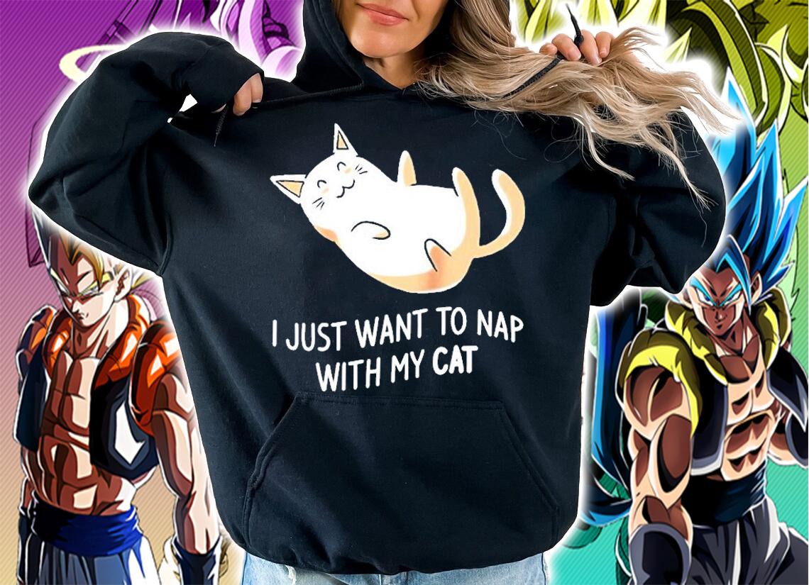 I Just Want To Nap With My Cat T-Shirt