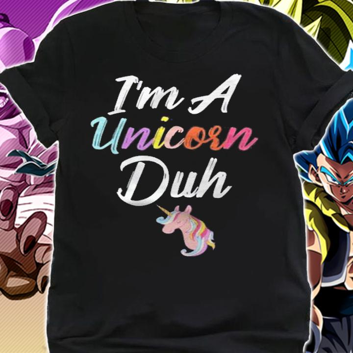 Im A Unicorn Duh Halloween Costume Shirt shirt