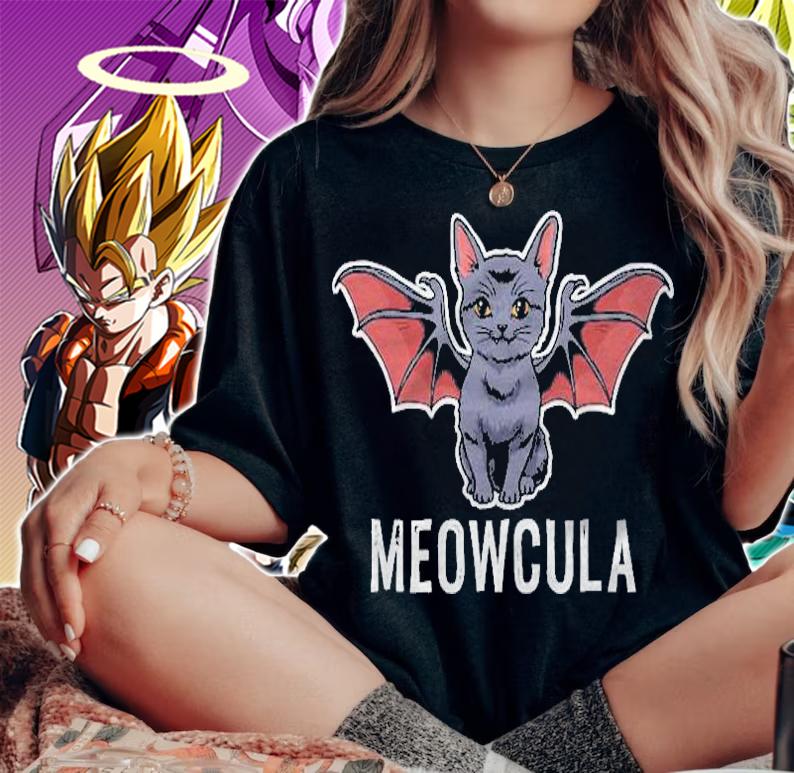 Meowcula For A Halloween Lover T-shirt