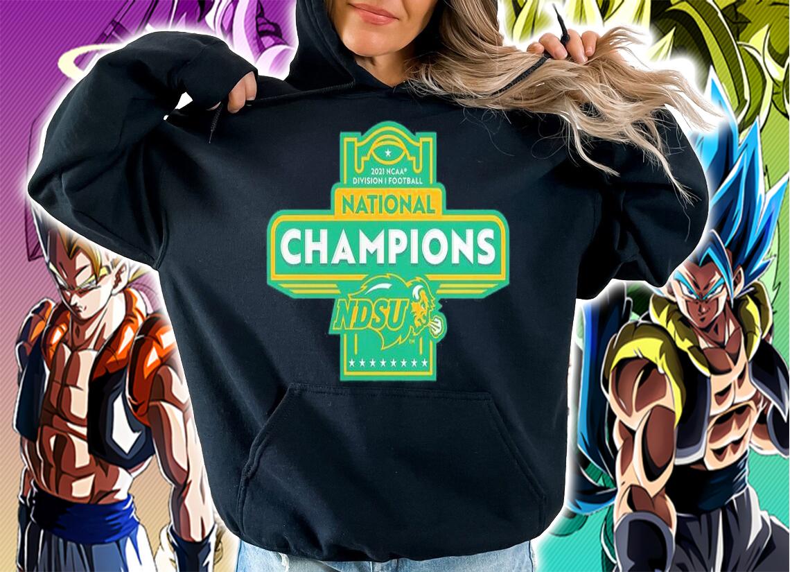 NDSU Bison Charcoal 2021 FCS Football National Champions Shirt hoodie