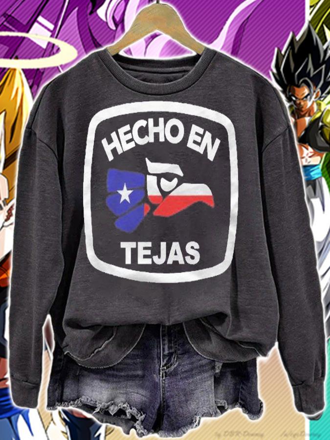 Texas Mexican Roots Mexico Ancestry Heritage Hecho En Tejas Shirt sweatshirt