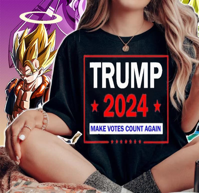 Trump 2024 Make Votes Count Again T-Shirt woman shirt
