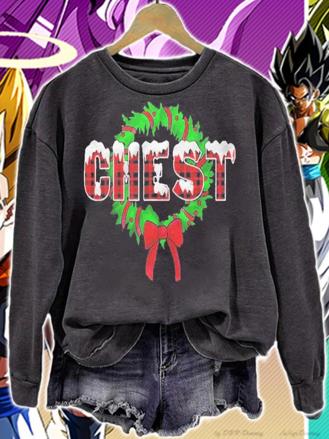 Chest Nuts Funny Matching Chestnuts Christmas Couples Chest Shirt sweatshirt