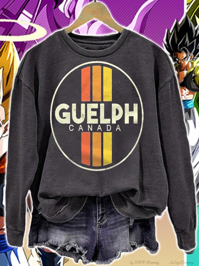 Guelph Canada Vintage Retro Shirt Shirt sweatshirt