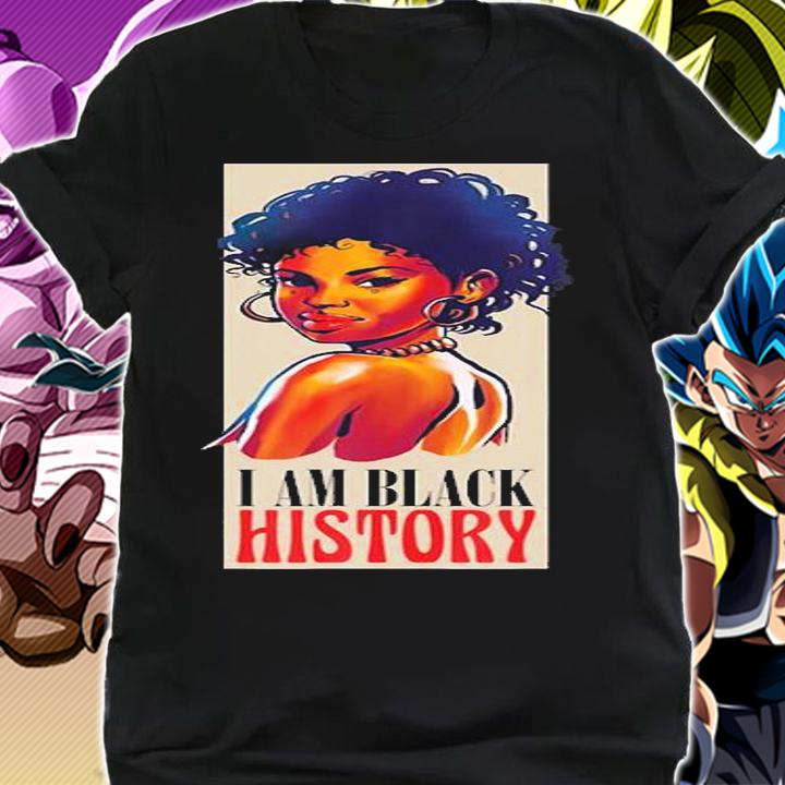 I Am Black History African American Black History Vintage T-Shirt