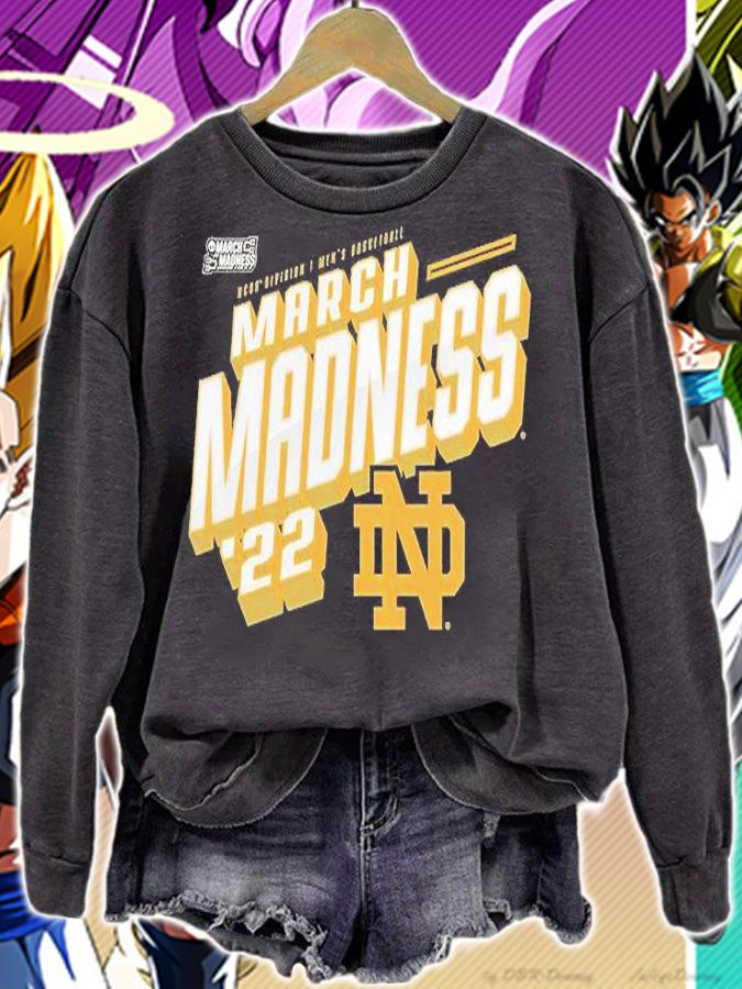 Notre Dame Fighting Irish 2022 NCAA Division I Men's Basketball March Madness T-Shirt