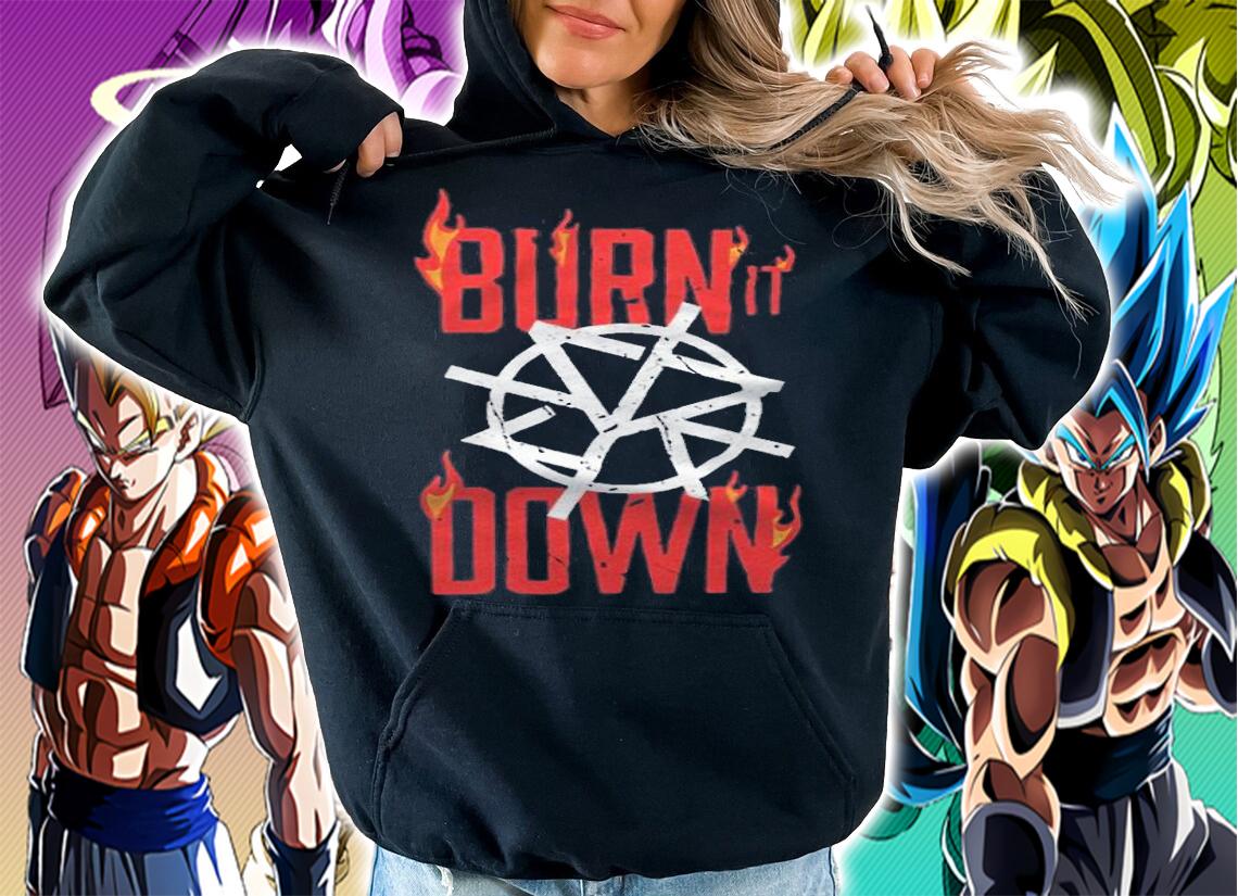 Seth Rollins burn it down logo T-shirt hoodie