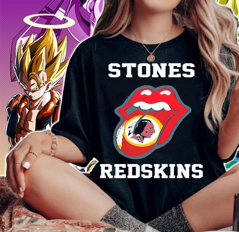 The Rolling Stones Redskins Shirt woman shirt