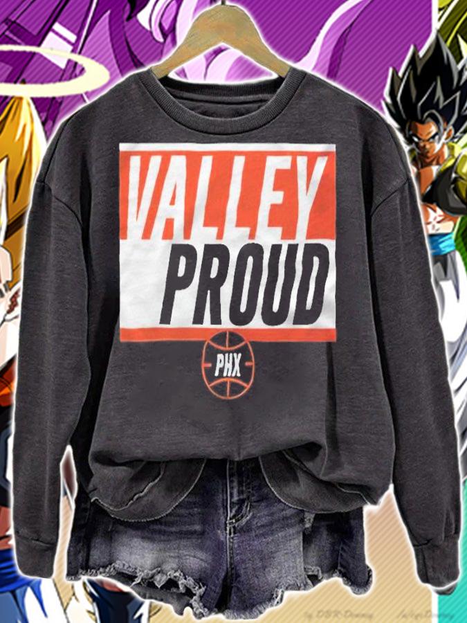 Valley Proud Phoenix basketball T-shirt sweatshirt