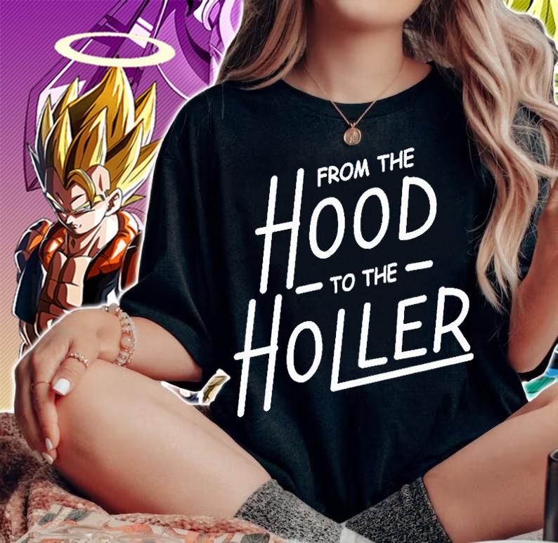 From The Hood To The Holler T-Shirt woman shirt