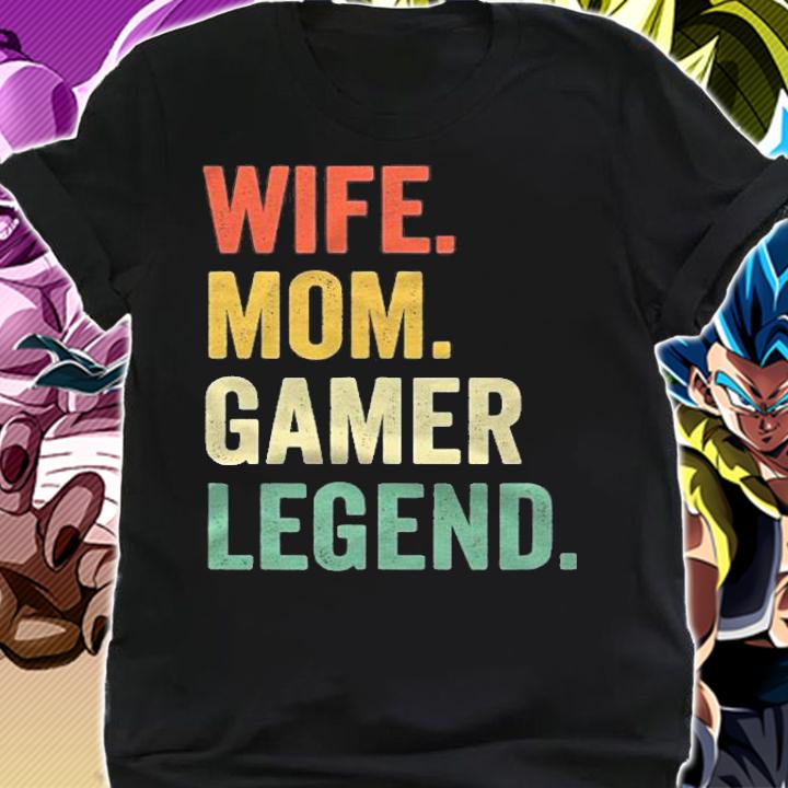 Gamer Mom Funny Wife Mom Video Game Legend Mothers Day Shirt shirt