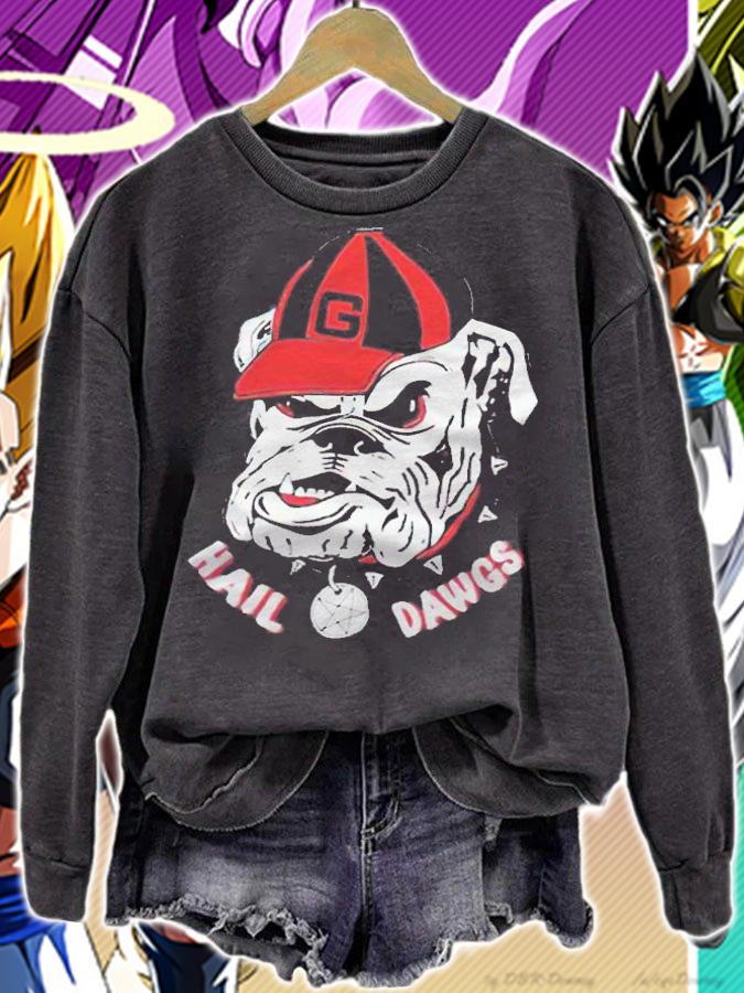 Georgia Bulldog Hail Dawgs T-shirt sweatshirt