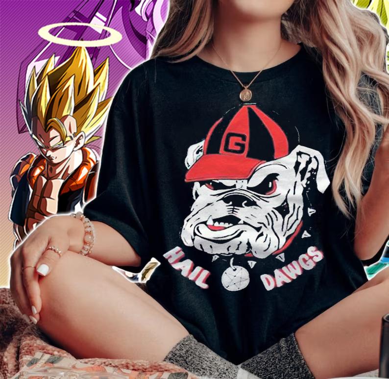 Georgia Bulldog Hail Dawgs T-shirt woman shirt