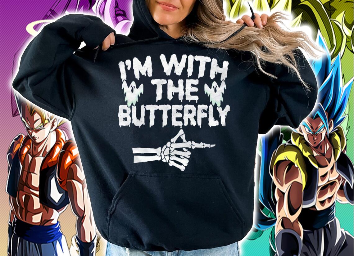 Im With The Butterfly For A Im With The Butterfly Halloween Shirt hoodie