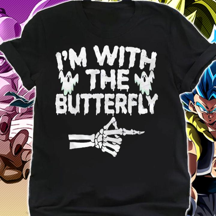 Im With The Butterfly For A Im With The Butterfly Halloween Shirt shirt