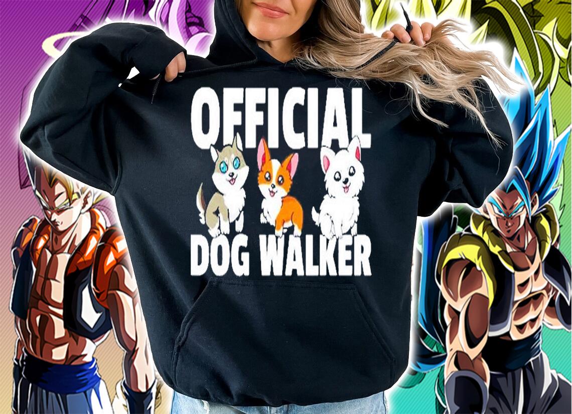 Professional Dog Walker Gift For Dog Walking Pet Sitter T-Shirt hoodie