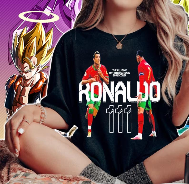 Ronaldo 111 The All-Time Top International Goalscorer Shirt woman shirt