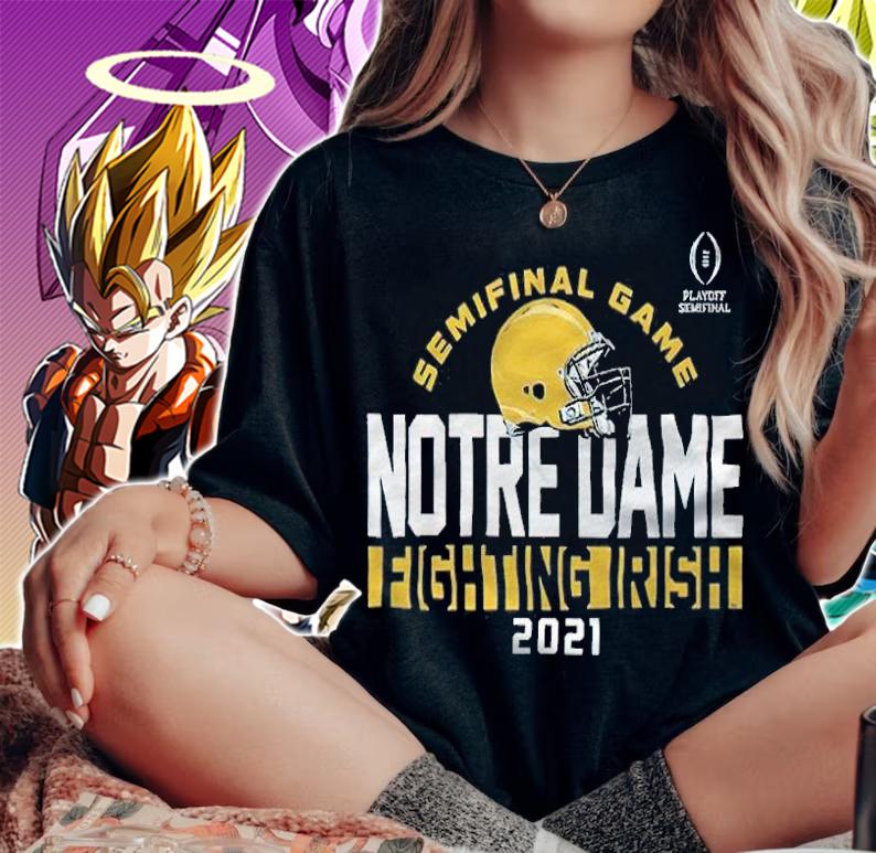 Semifinal Game Notre Dame Fighting Irish 2021 T-shirt woman shirt
