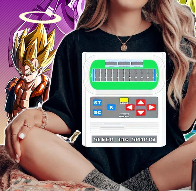 Super 70s Sports S7s Electronic Football Shirt woman shirt