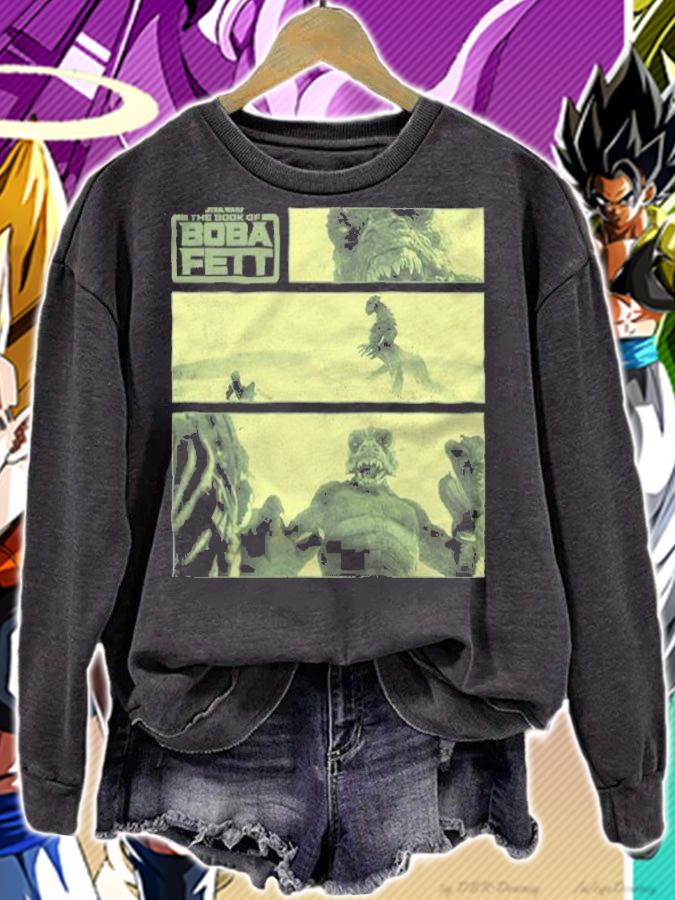 The Book of Boba Fett story panels T-shirt