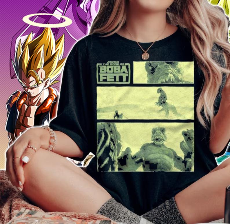 The Book of Boba Fett story panels T-shirt