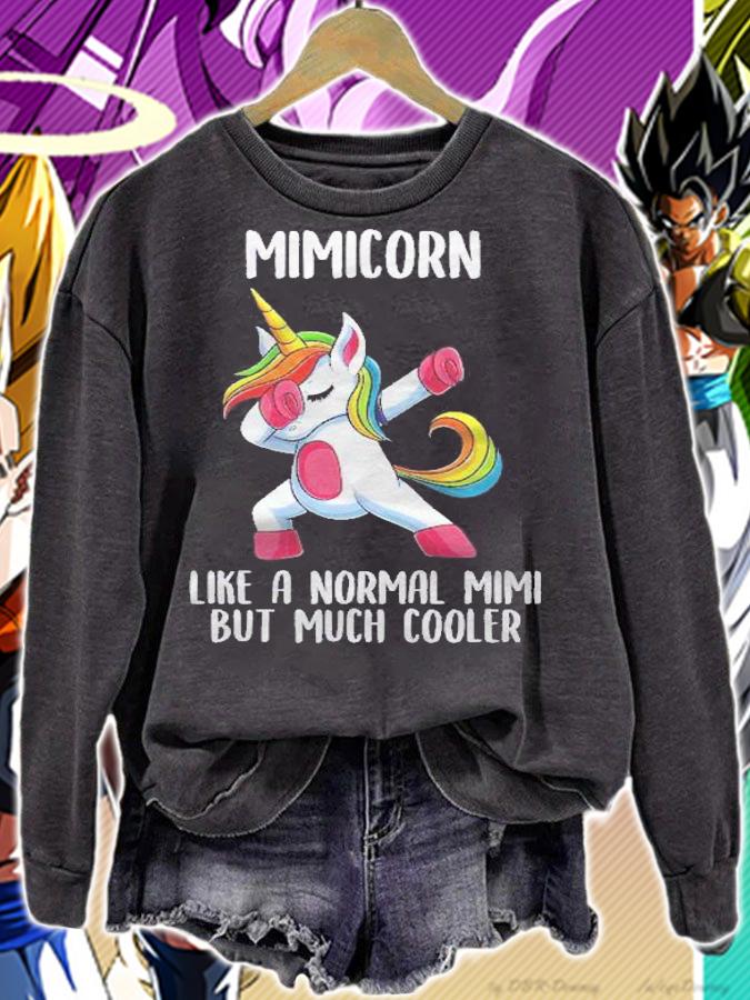 Unicorn Mimi Girl Birthday Party Apparel Mimicorn Cute Shirt sweatshirt